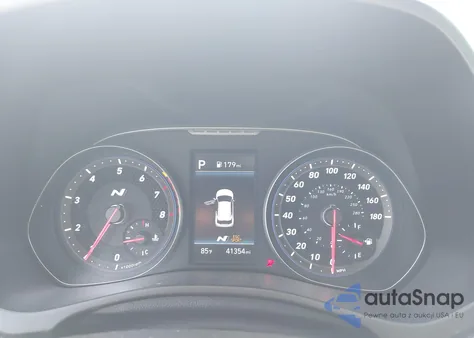 2022 Hyundai Veloster N z USA, uszkodzony, nr VIN KMHT36AH2NU015249